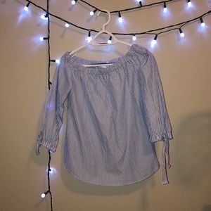 Off the shoulder top